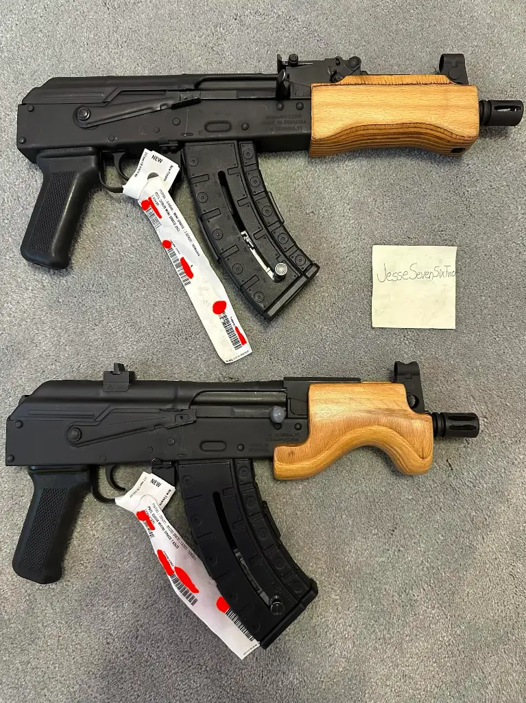 Classified ad 'Micro & Mini Draco Pistol Set - Fresno'